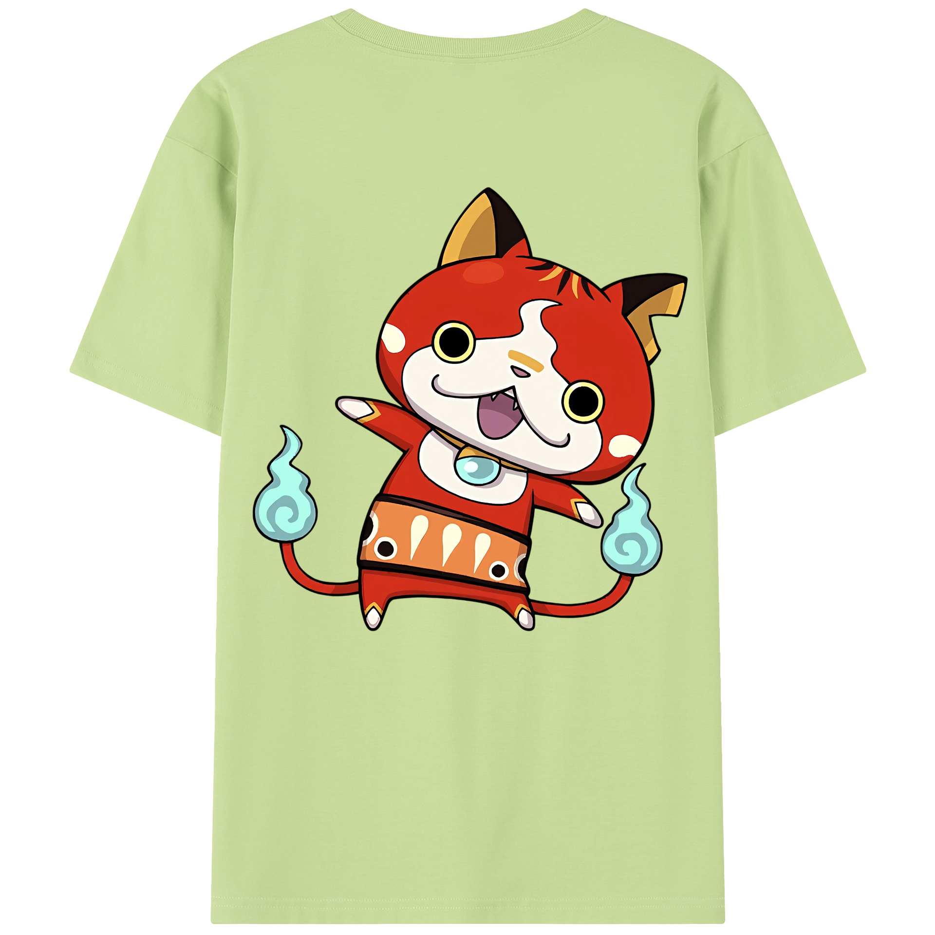（画像用） 妖怪ウォッチ Yo-kai Watch 綿100％半袖Tシャツ（背面プリント）